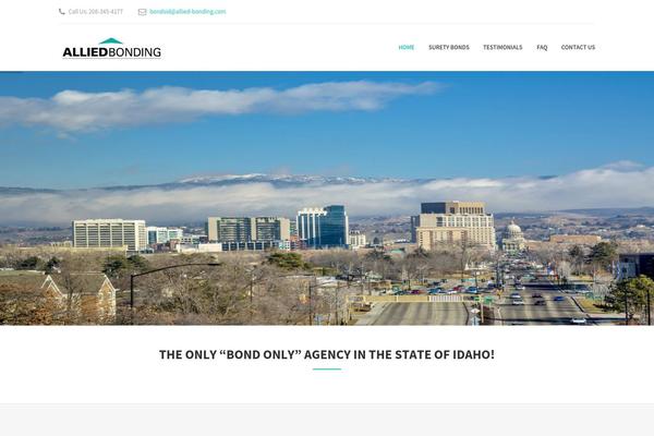 Rebel theme site design template sample