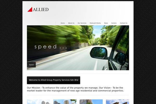 Class theme site design template sample
