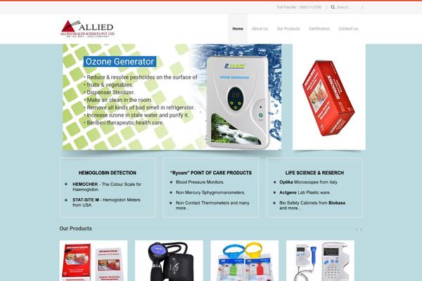 Fiction theme site design template sample
