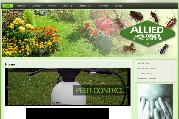 alliedlawn.com site used Allidelawn