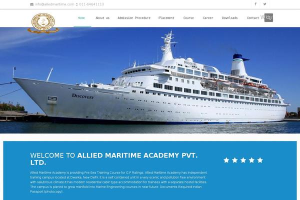alliedmaritime.com site used Orane