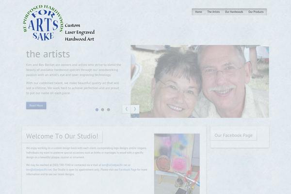 Fresco theme site design template sample