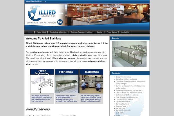 AlliedSteel WordPress theme, websites list used AlliedSteel theme AlliedSteel theme websites examples