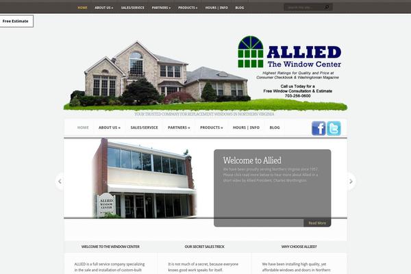 Aggregate theme site design template sample