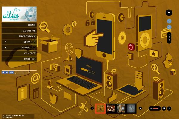 Kaleido theme site design template sample