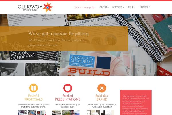 Satellite theme site design template sample