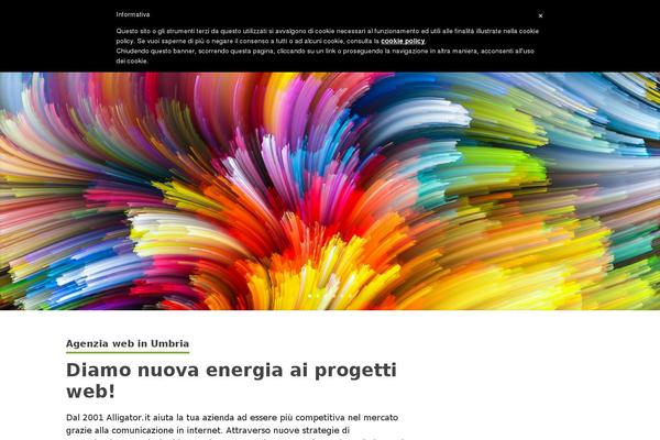 Site using Flow-Flow Social Stream plugin
