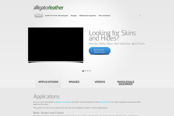Nova theme site design template sample