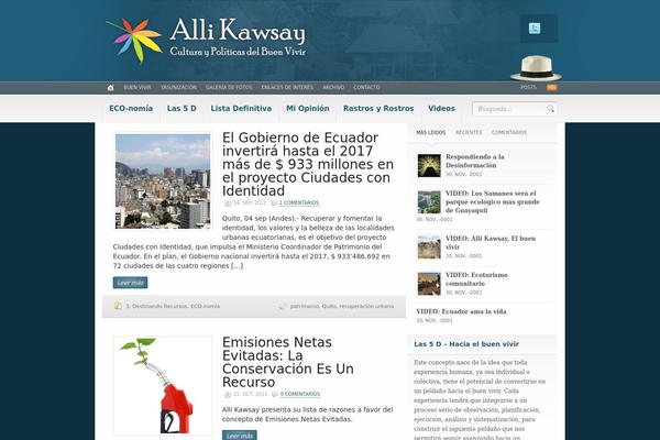 Headlines theme site design template sample