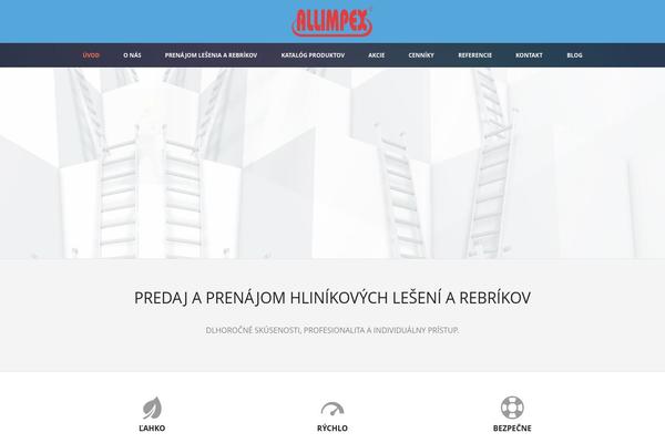 Jupiter theme site design template sample