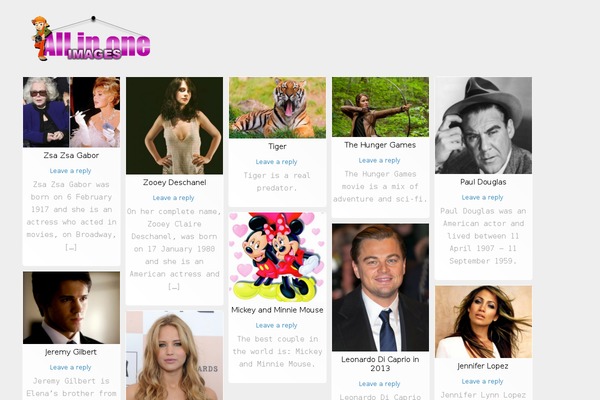 pinpress theme site design template sample