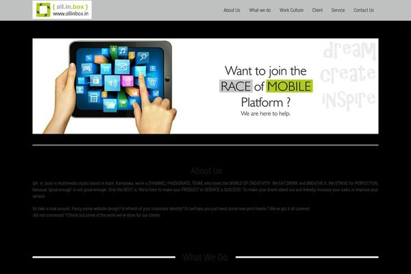 Invert Lite theme site design template sample
