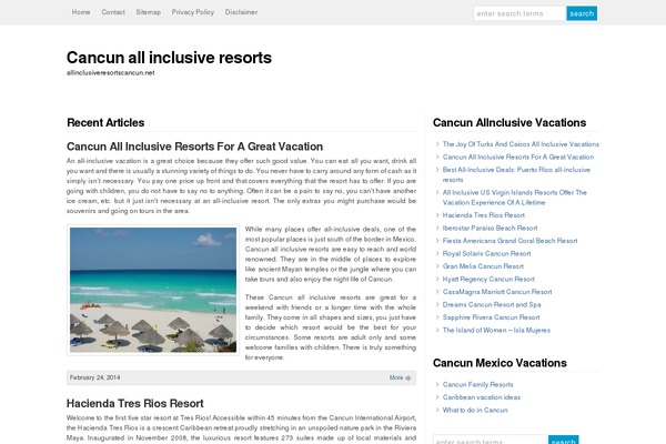 Wp Davinci theme site design template sample