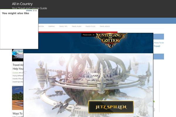 ReFresh theme site design template sample