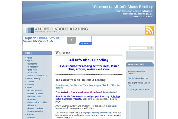allinfoaboutreading.com site used Wp-multiflex-3-10