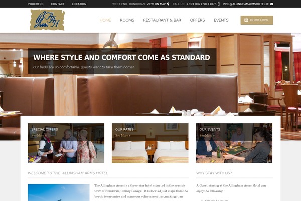 Hotec theme site design template sample
