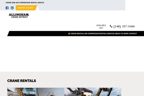 allinghamcorp.com site used Allinghamcorp
