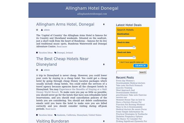 Site using Booking.com Affiliate plugin plugin