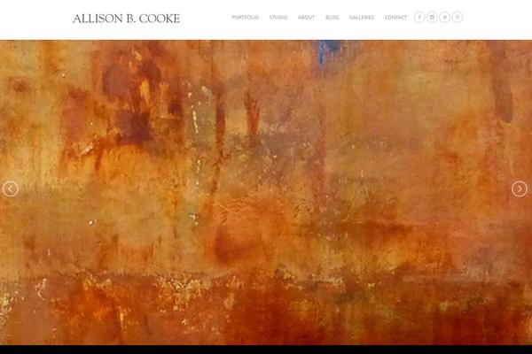 Nucleus theme site design template sample