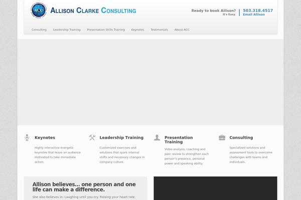 Site using AnyWP MailChimp plugin