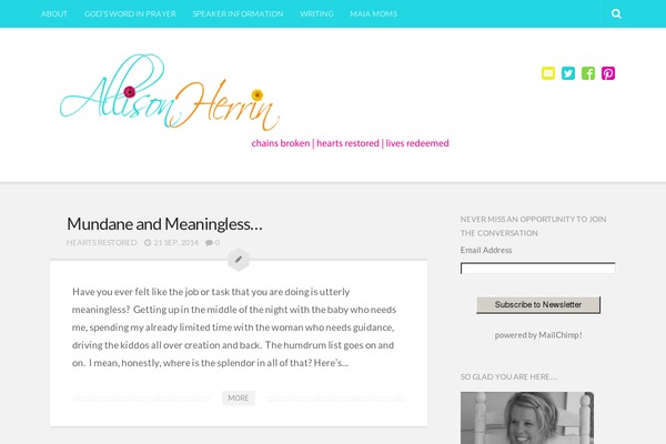Anew theme site design template sample