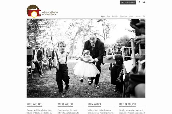 Albedo theme site design template sample
