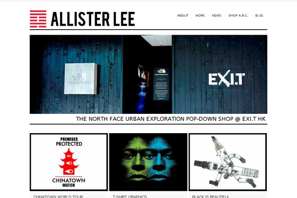 Bigbang theme site design template sample