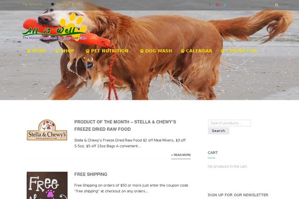 alliswellpet.com site used Alliswell