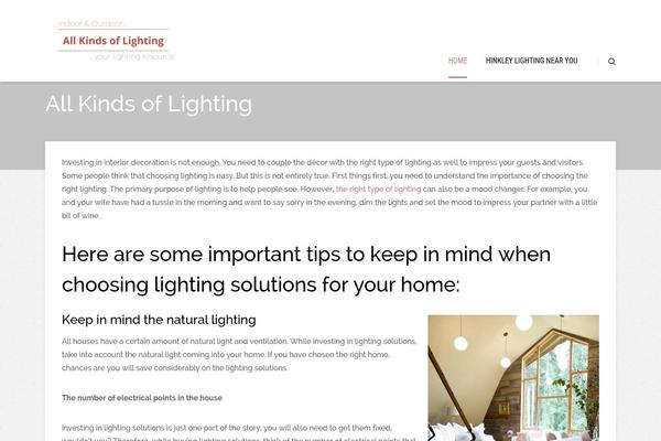 Pressive theme site design template sample