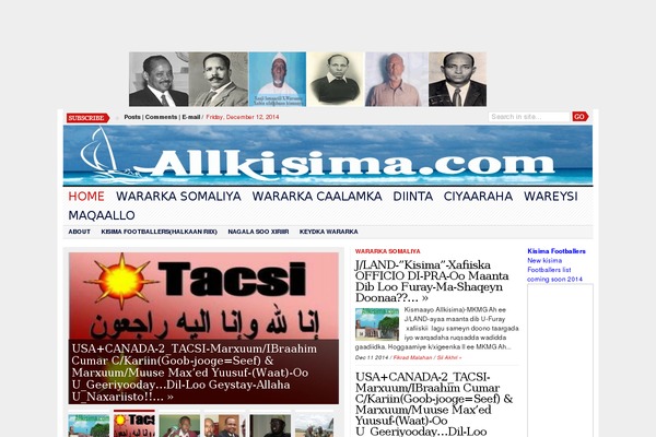 allkisima.com site used Wpadvnewspaper