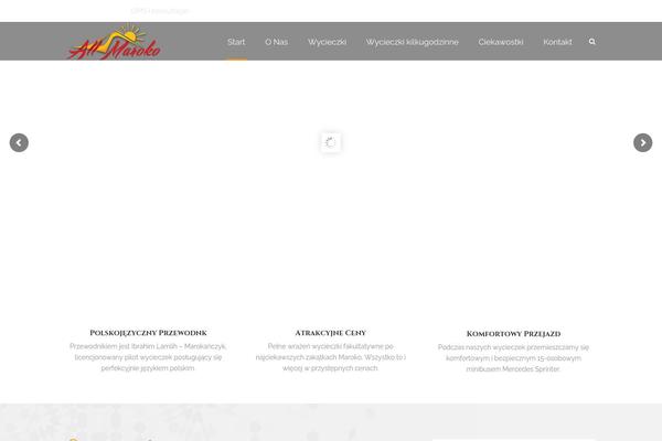 TravelTour theme site design template sample