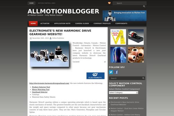Redpoint theme site design template sample