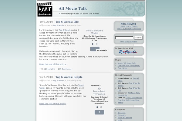 Ocadia theme site design template sample