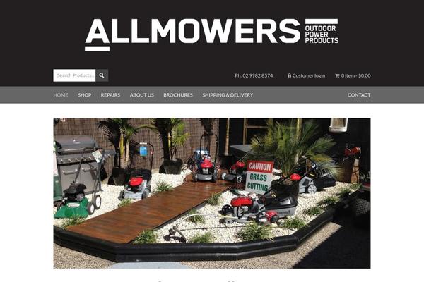 allmowers.com.au site used Ausweb