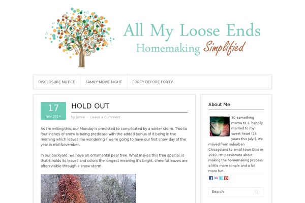 Site using About Me 3000 widget plugin