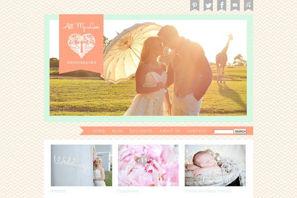 Prophoto4 theme site design template sample