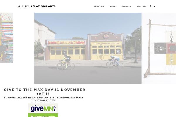 Stockholm theme site design template sample