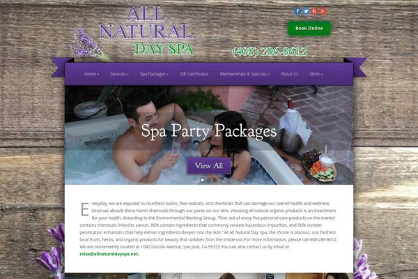 allnaturaldayspa.net site used Dayspa