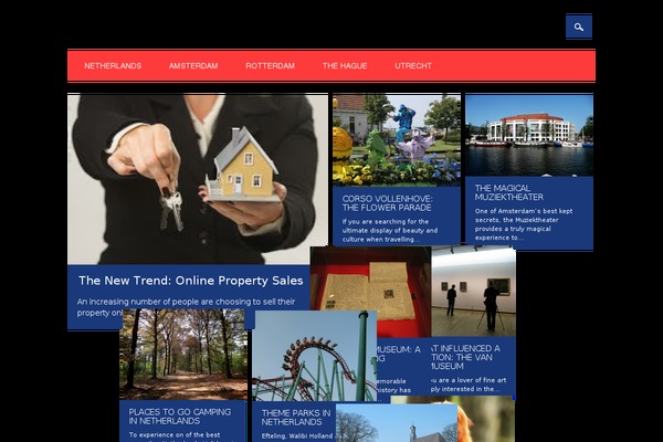 Surfarama theme site design template sample