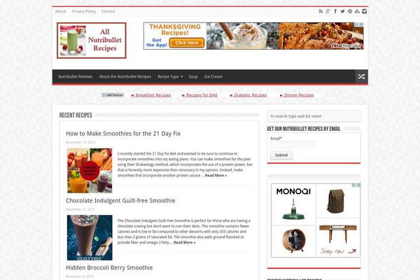 Site using WP Tab Widget plugin