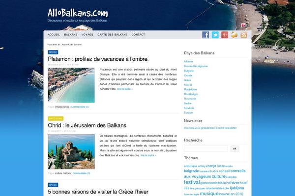 allobalkans.com site used Codium Extend