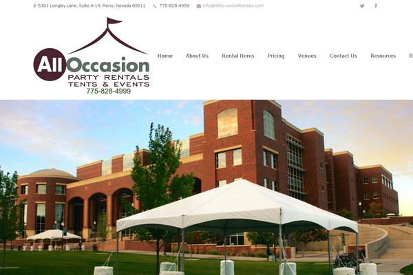 alloccasionrentals.com site used Scalia