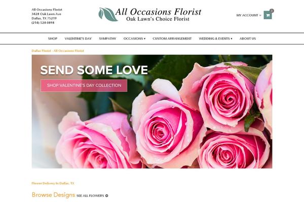 Rhythm theme site design template sample
