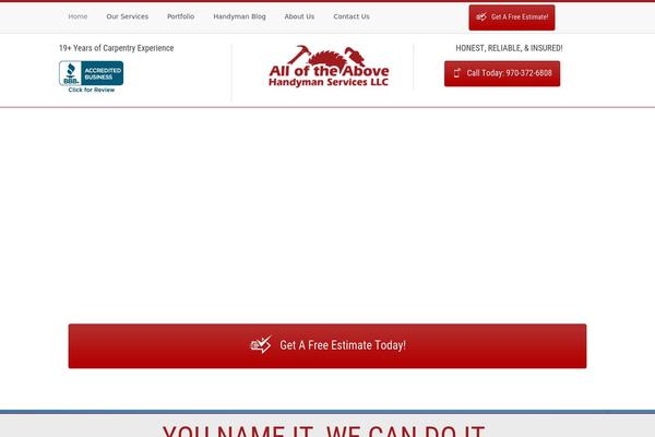 Sunset theme site design template sample