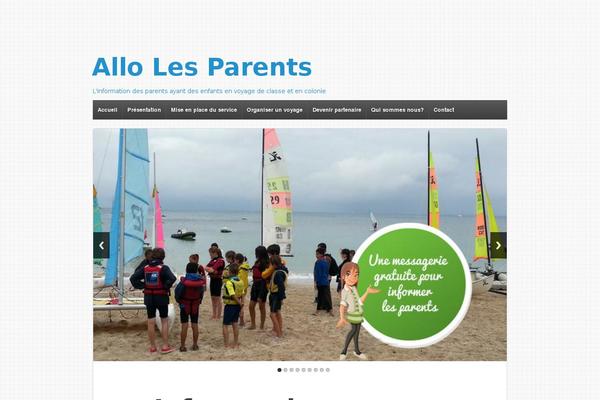 Responsive-child-theme theme site design template sample