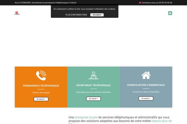 The8 theme site design template sample