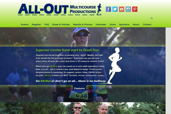 allout theme websites examples