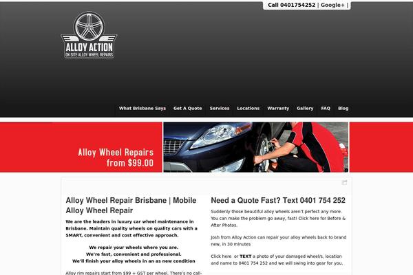 Dynamix theme site design template sample