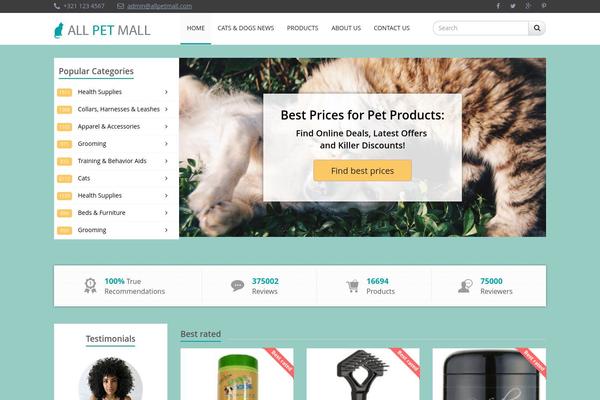 allpetmall.com site used Review-site