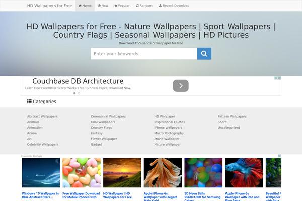 Site using Idblog-core plugin